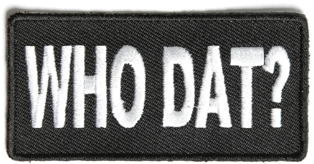 Who Dat Patch