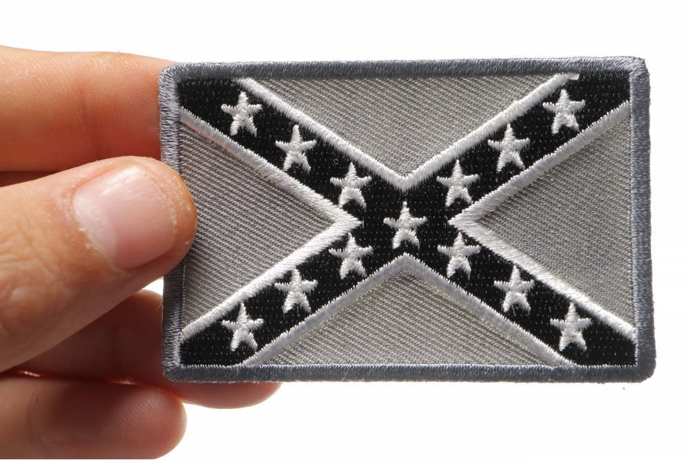 Subdued Confederate Flag Patch  Embroidered Patches by Ivamis Patches