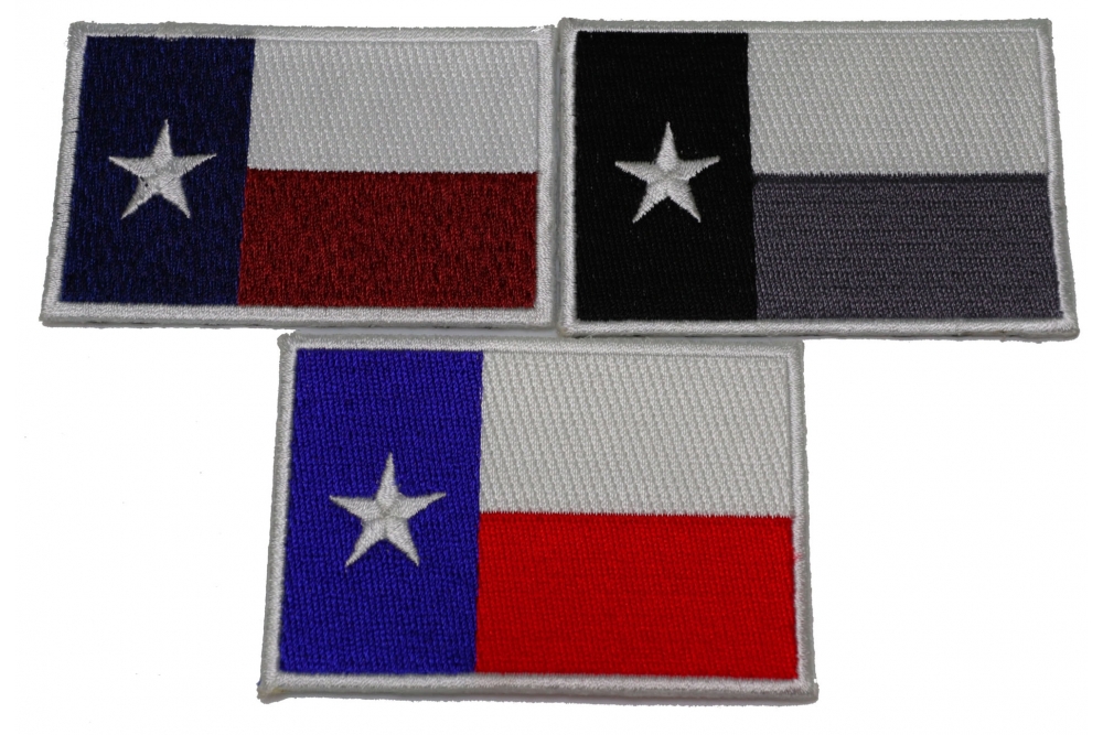 texas flag patch