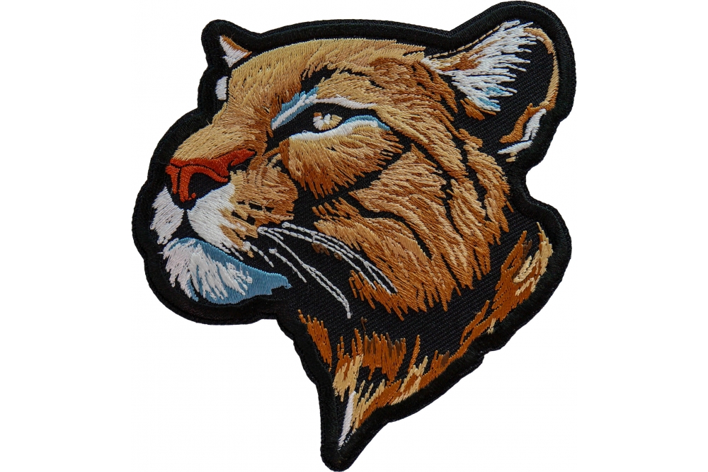 Black Jaguar Iron on Patch