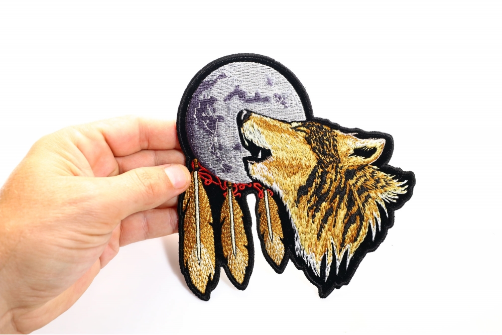 Embroidered patches — Rancho Luna Lobos