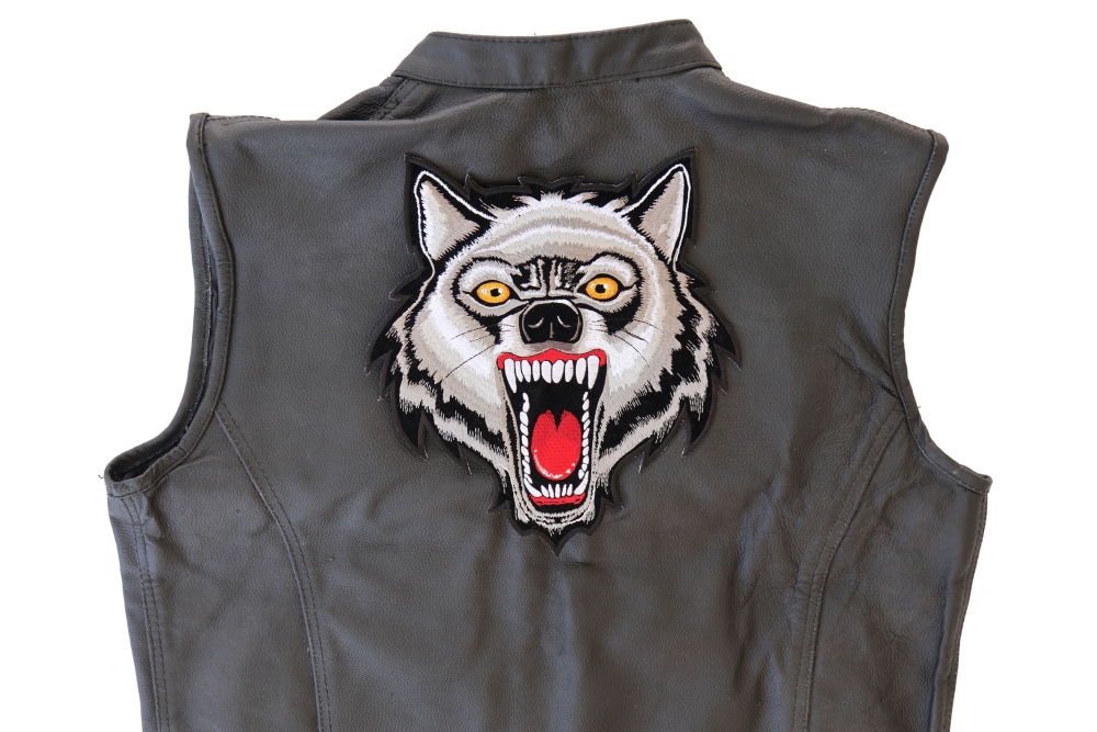 Lone wolf biker on sale vest